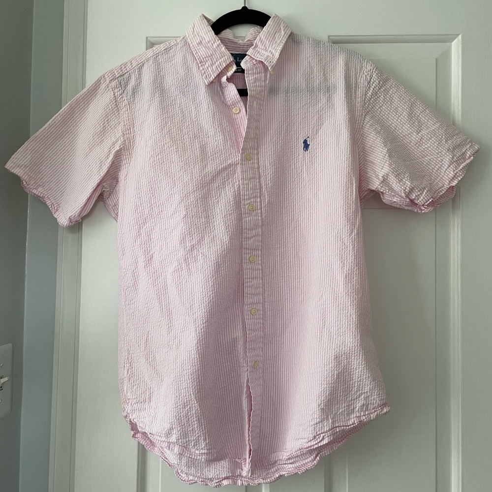 Ralph Lauren Custom Fit Seersucker Shirt